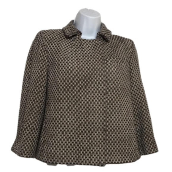 Talbots Wool Blend Cropped Blazer 6P - Picture 1 of 12